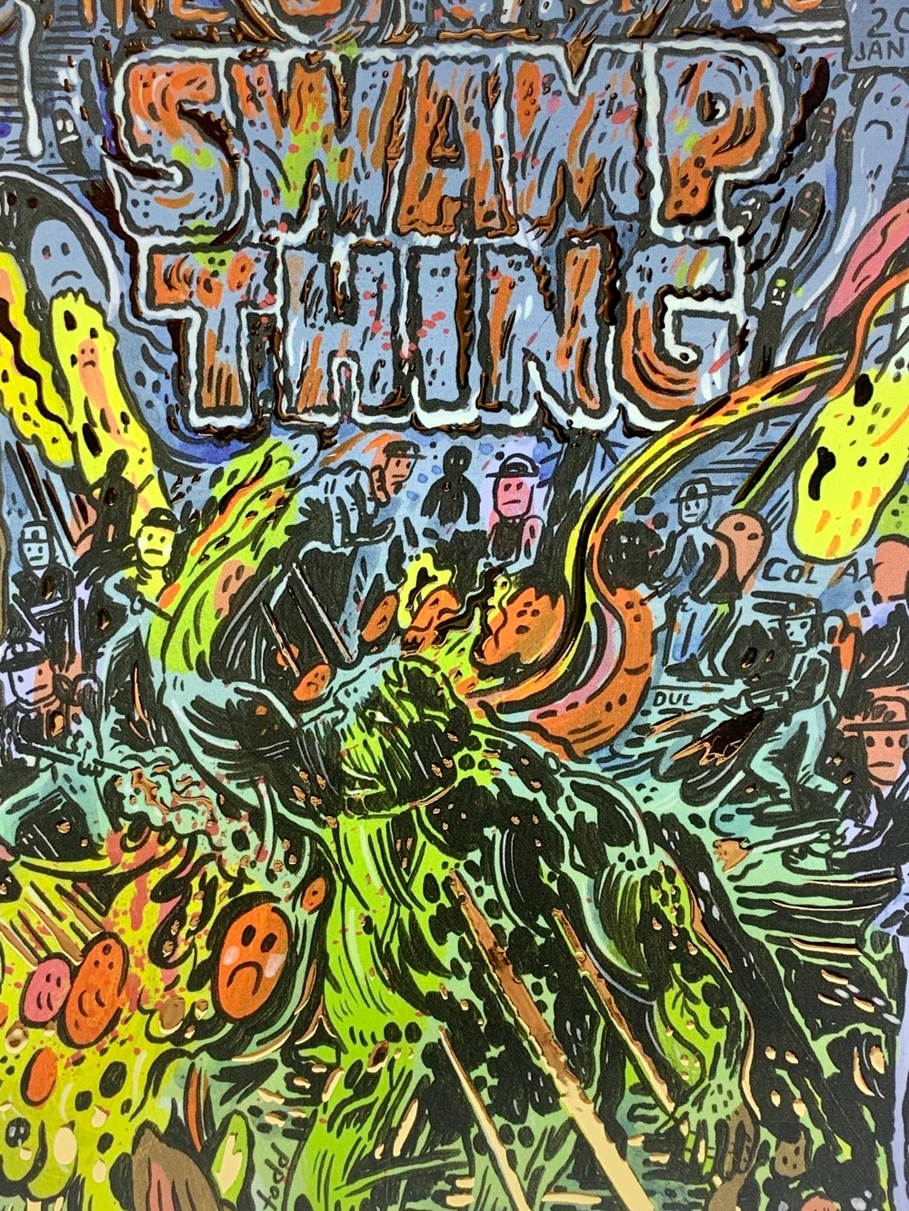 Image of (Mark Todd) Saga of the Swamp Thing with Gold Foil
