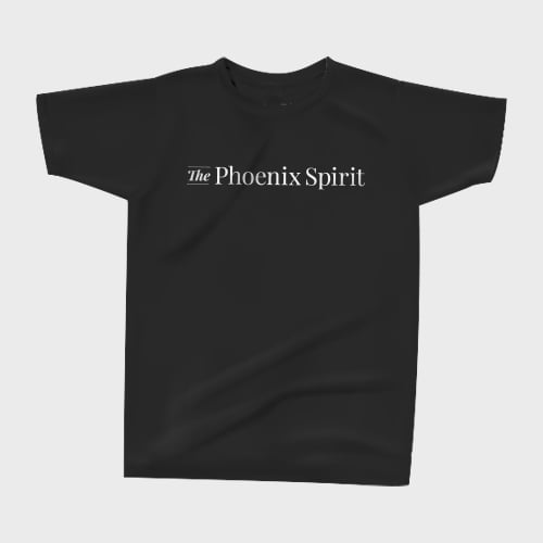 The Phoenix Spirit T-Shirt (Black)