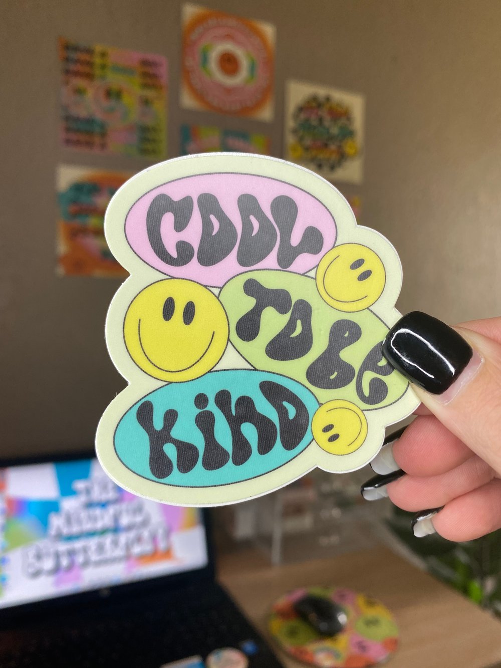 COOL TO BE KIND STICKER