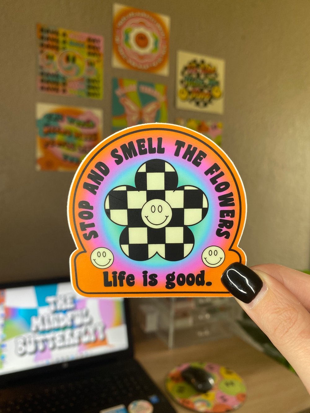 LIFE IS GOOD STICKER 