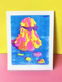 Image 3 of "Busted" RISO Print