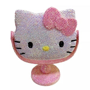 Image of Bedazzled Hello Kitty Mirror