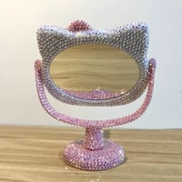 Image 3 of Bedazzled Hello Kitty Mirror