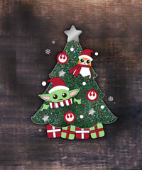 Image 1 of Merry Friends Enamel Pin 