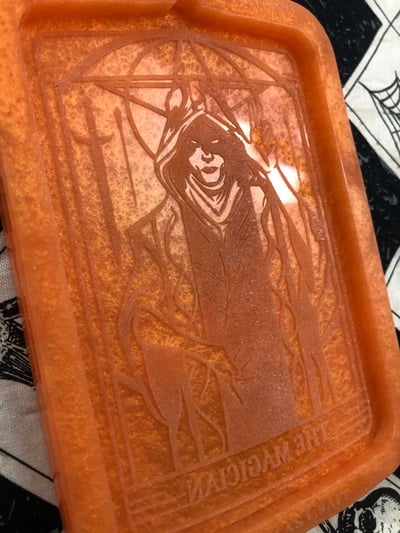 Image of The Magician Tarot Card Silicone Mold