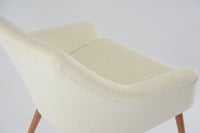 Image 3 of Coquille bouclette piètement bois