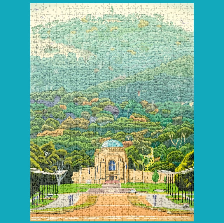 Mount Ainslie 1000 piece Jigsaw Image 3