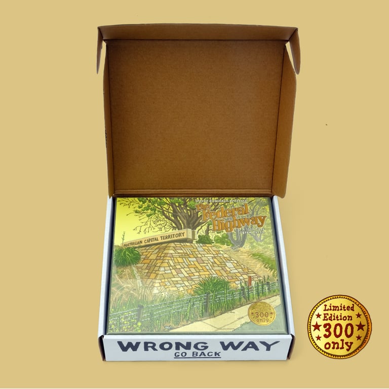 Federal Highway Limited Edition 1000 piece Jigsaw Image 5