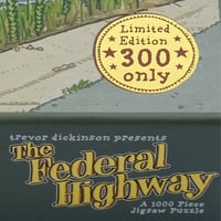 Image 3 of Federal Highway Limited Edition 1000 piece Jigsaw