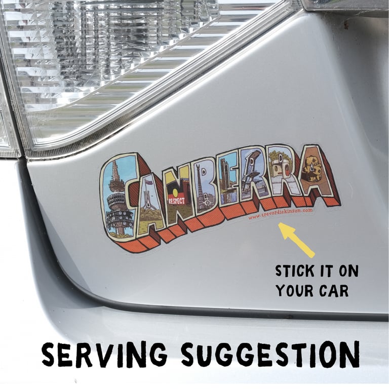 Canberra Stickers! Image 5