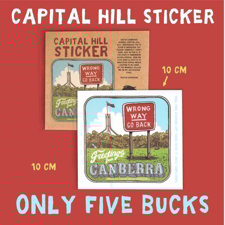 Canberra Stickers! Image 4