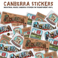 Image 1 of Canberra Stickers!