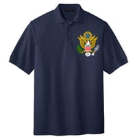 Adult Navy Short Sleeve Polo Shirts