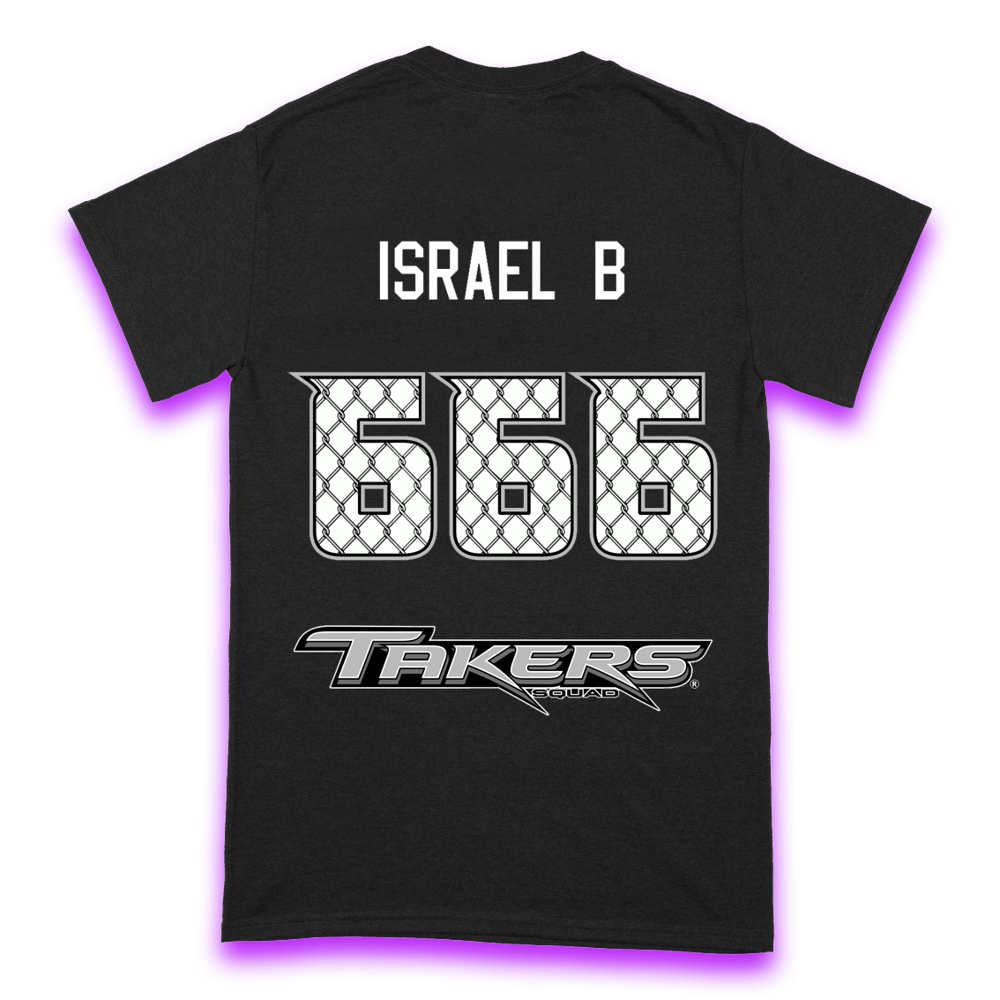 ISRAEL B. - BLACK TEE