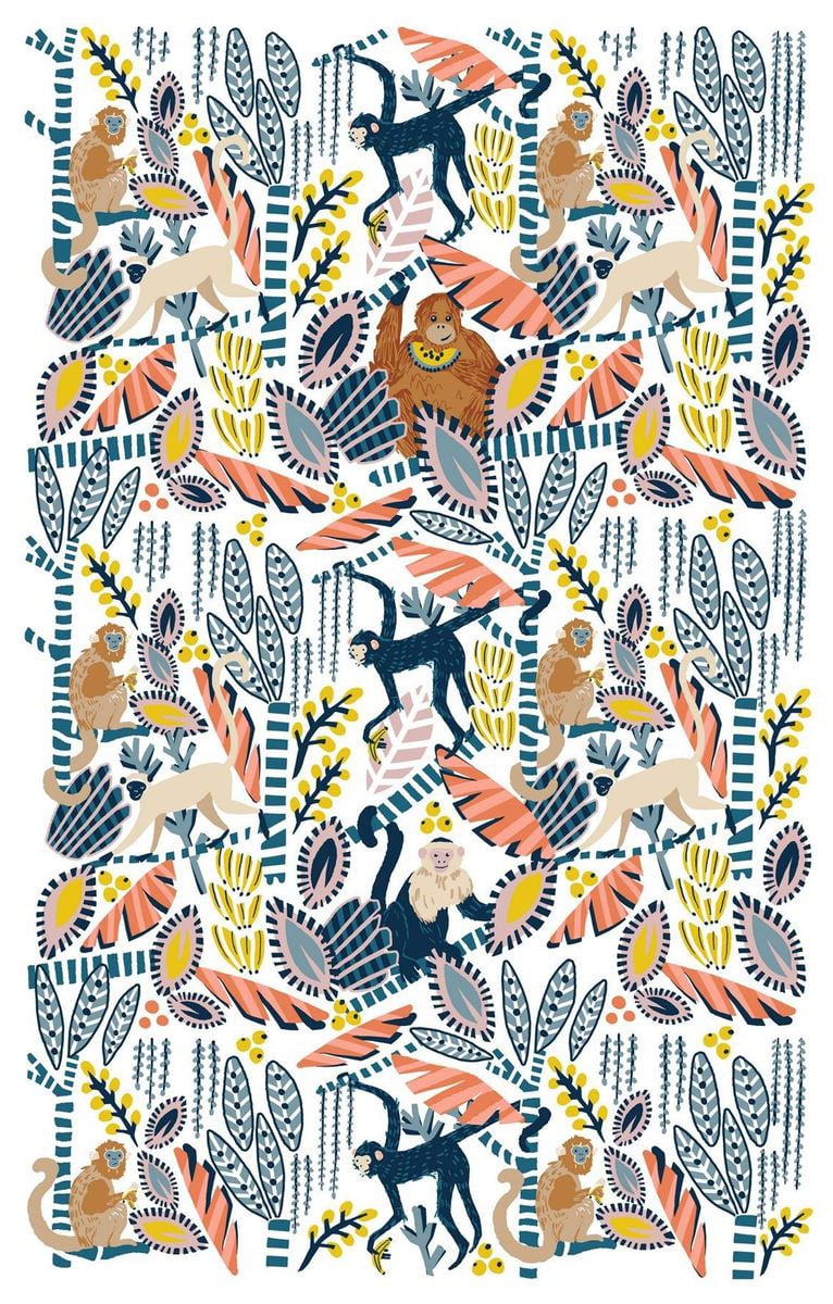 Image of Monkey Tea Towel