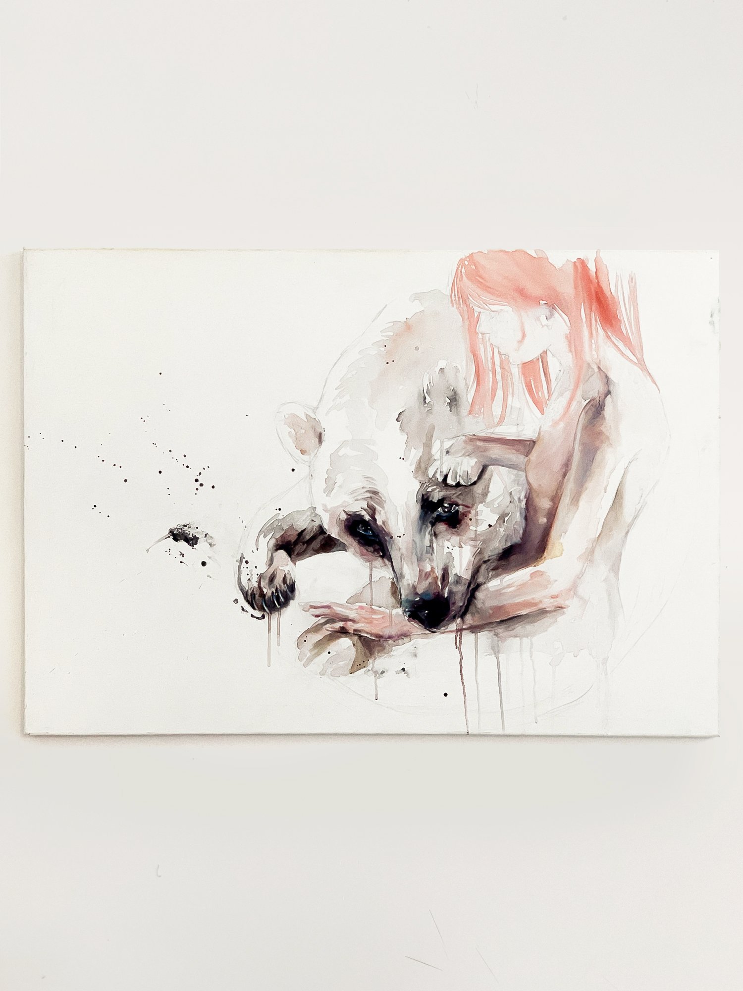 Agnes-Cecile you are not wrong (100x70 cm)