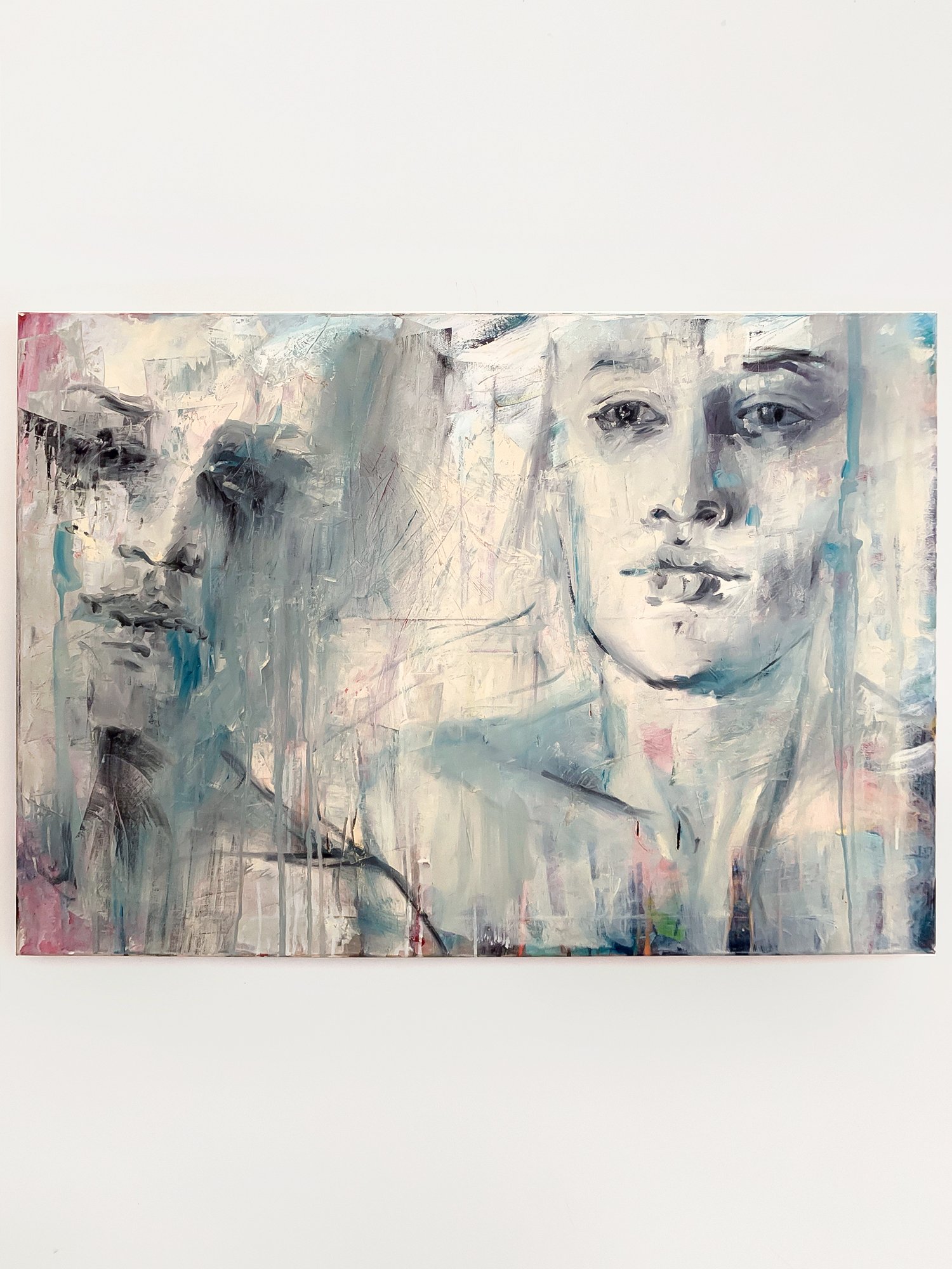 Agnes-Cecile our great love story (100x70 cm)