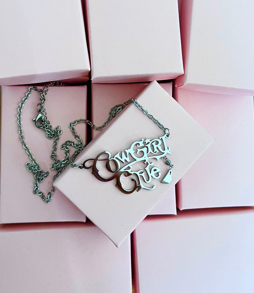 Image of PRE-ORDER Cowgirl Clue "Teacup" Necklace 
