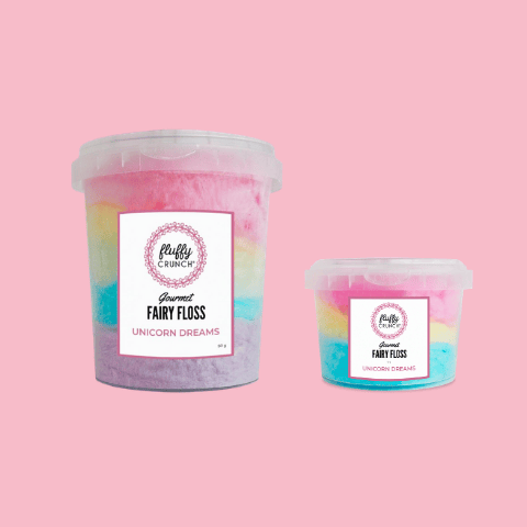 Image of Unicorn Dreams -  Fluffy Crunch Fairy Floss (50g)