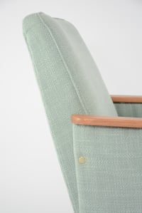 Image 3 of Fauteuils carrés vert mint