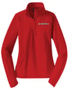New LADIES WHMS Embroidered Quarter zip pullover - 4 color options