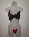 Crazy clown monokini