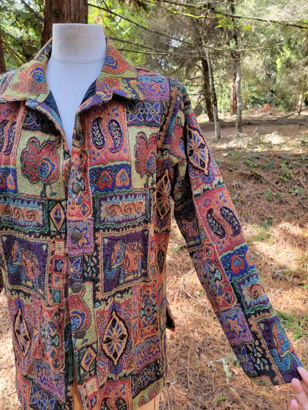 Image of Beaded color blast jacket