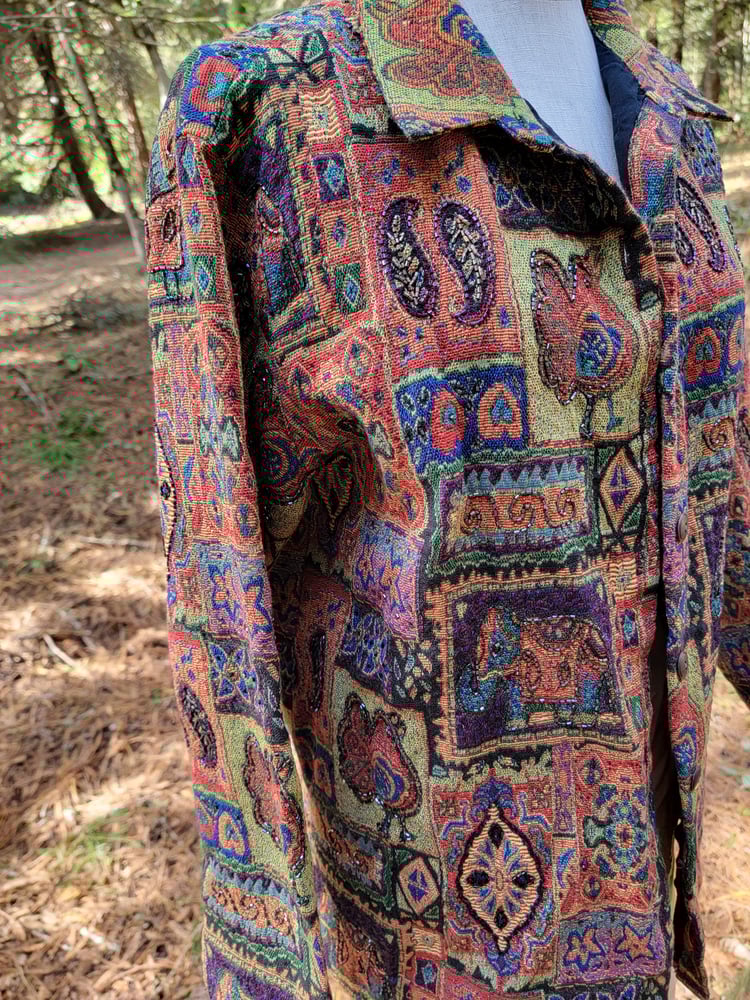Image of Beaded color blast jacket