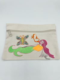 Image 1 of Hand Drawn Cotton Pouches