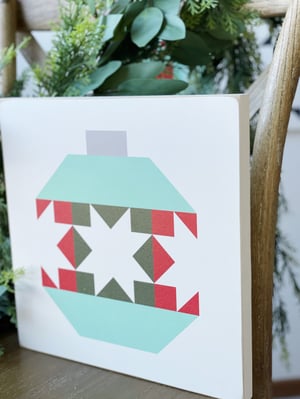 Image of Star Ornament - NEW! Christmas Barn Quilt