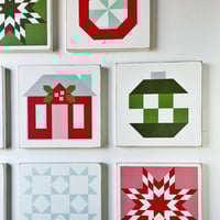 Image 5 of Green Ornament - Christmas Barn Quilts