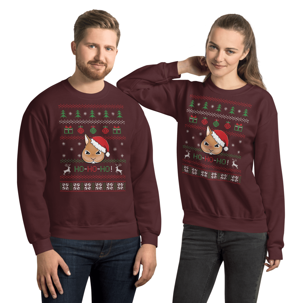 Image of Bollo "Ho-Ho-Ho!" Sweatshirt - Limited Holiday Edition