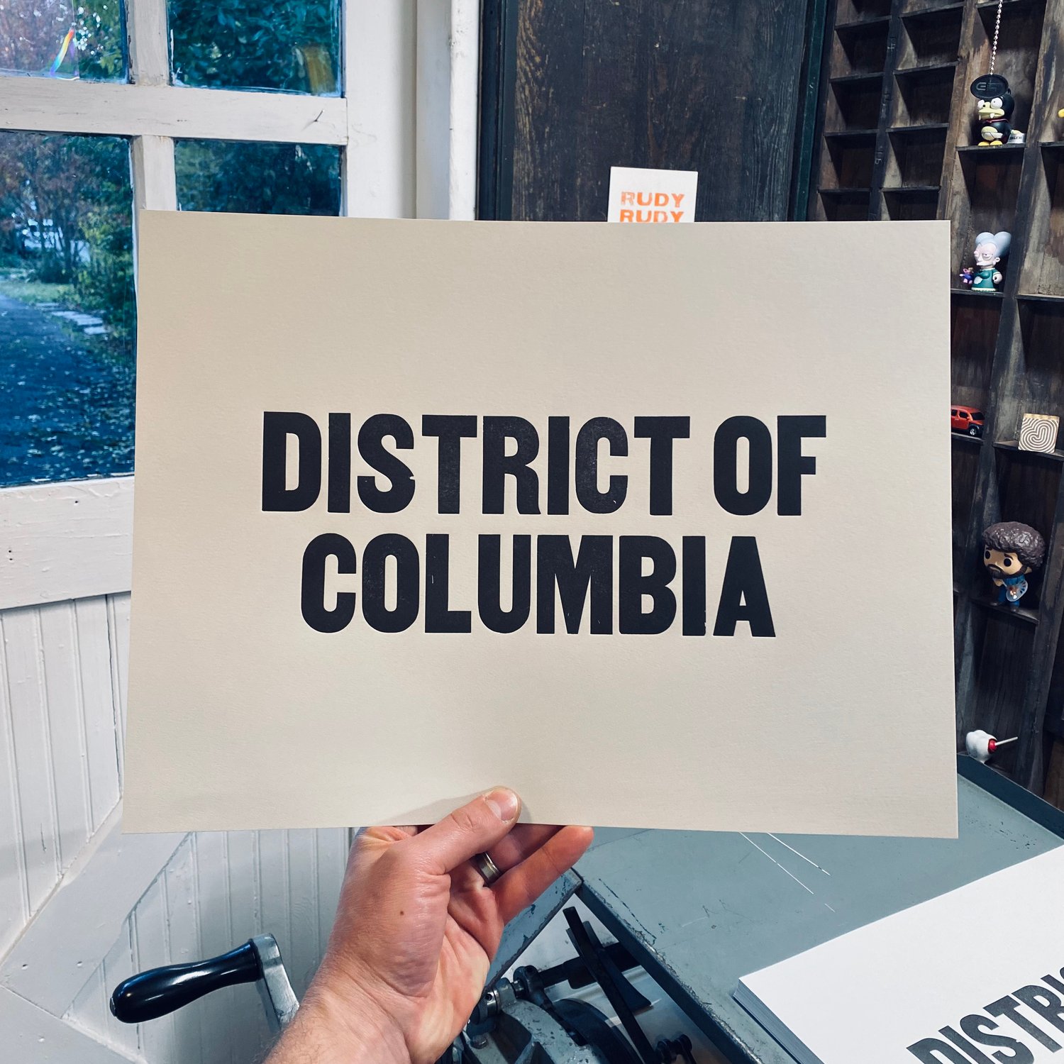 Image of DISTRICT OF COLUMBIA - Wood Type