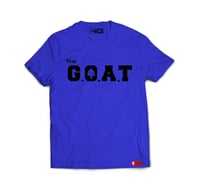 Image 2 of "The Goat" Blue Tee