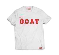 Image 2 of "The Goat" White Tee