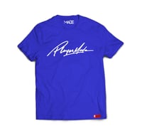 Image 1 of "Signature" PlayerMade Blue Tee