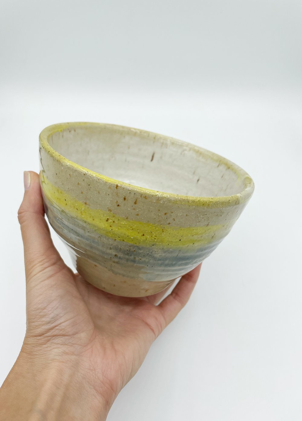 Image of Navy/Yellow Bowl 