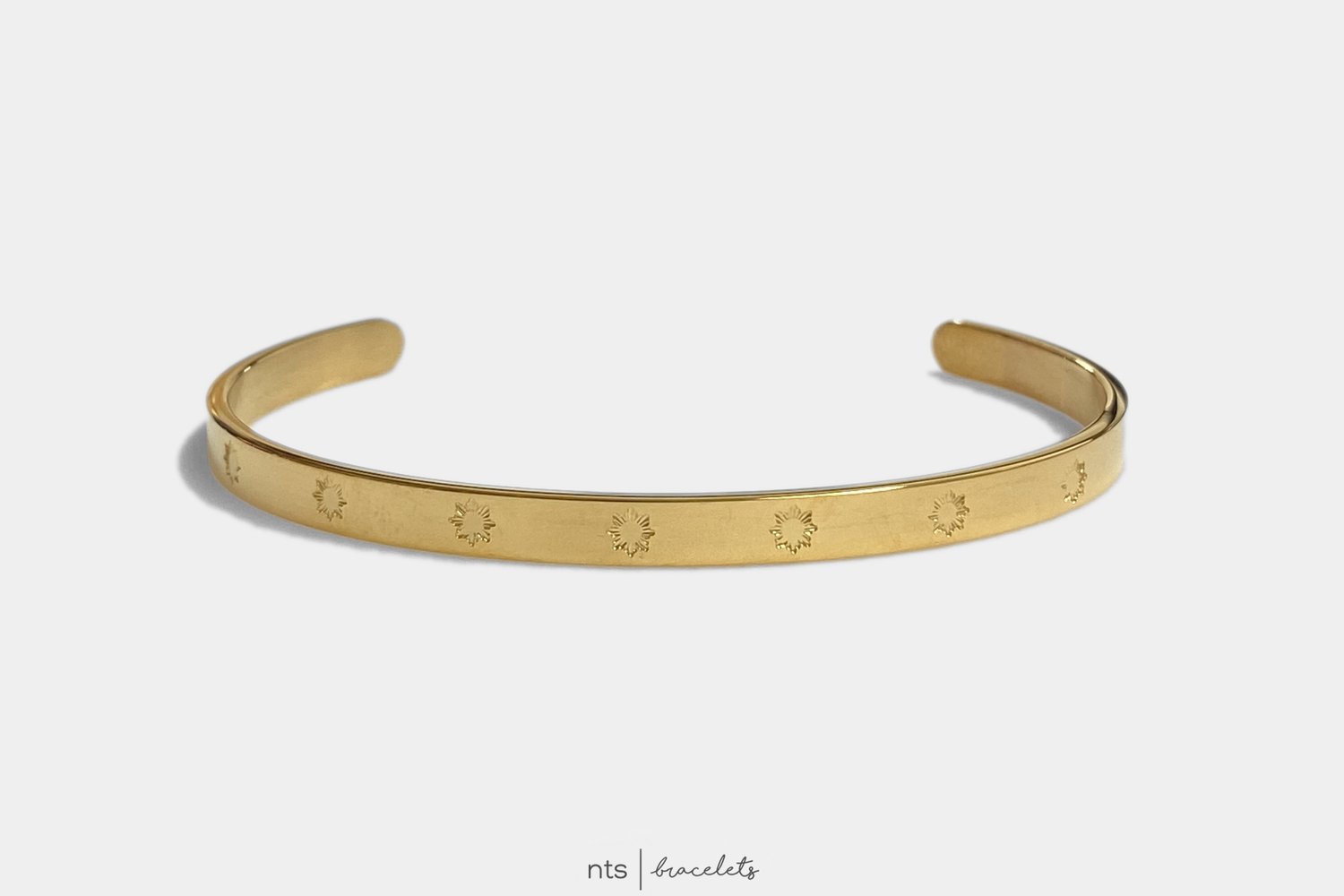 Image of FILIPINA SUN BRACELET- #NTS: HABANG BUHAY <3 (Limited Edition + Gold)