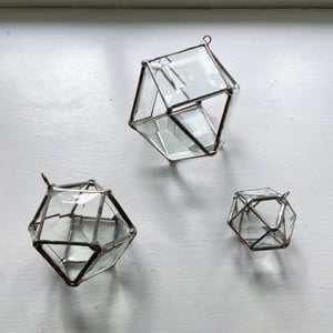 Image of 3D Disco Prism Ornaments - Squares