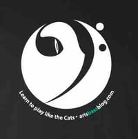 Image 2 of XL Black "Learn to play like the Cats" Shirt