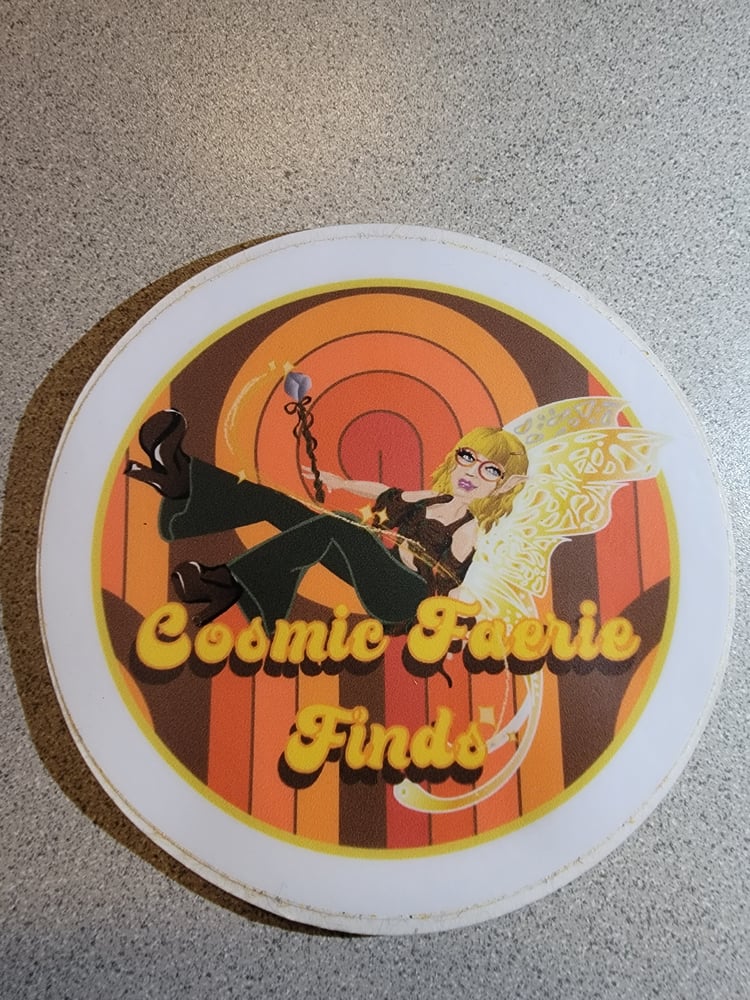 Image of Cosmicfaeriefinds logo sticker