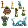 Disney Store Exclusive Raya And The Last Dragon Deluxe Figure Play Set 8pcs