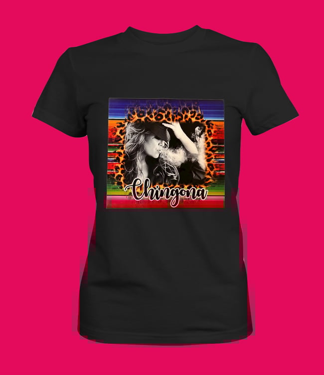 Jenny Rivera "Chingona" Fitted T-Shirt Tee WOMEN's 