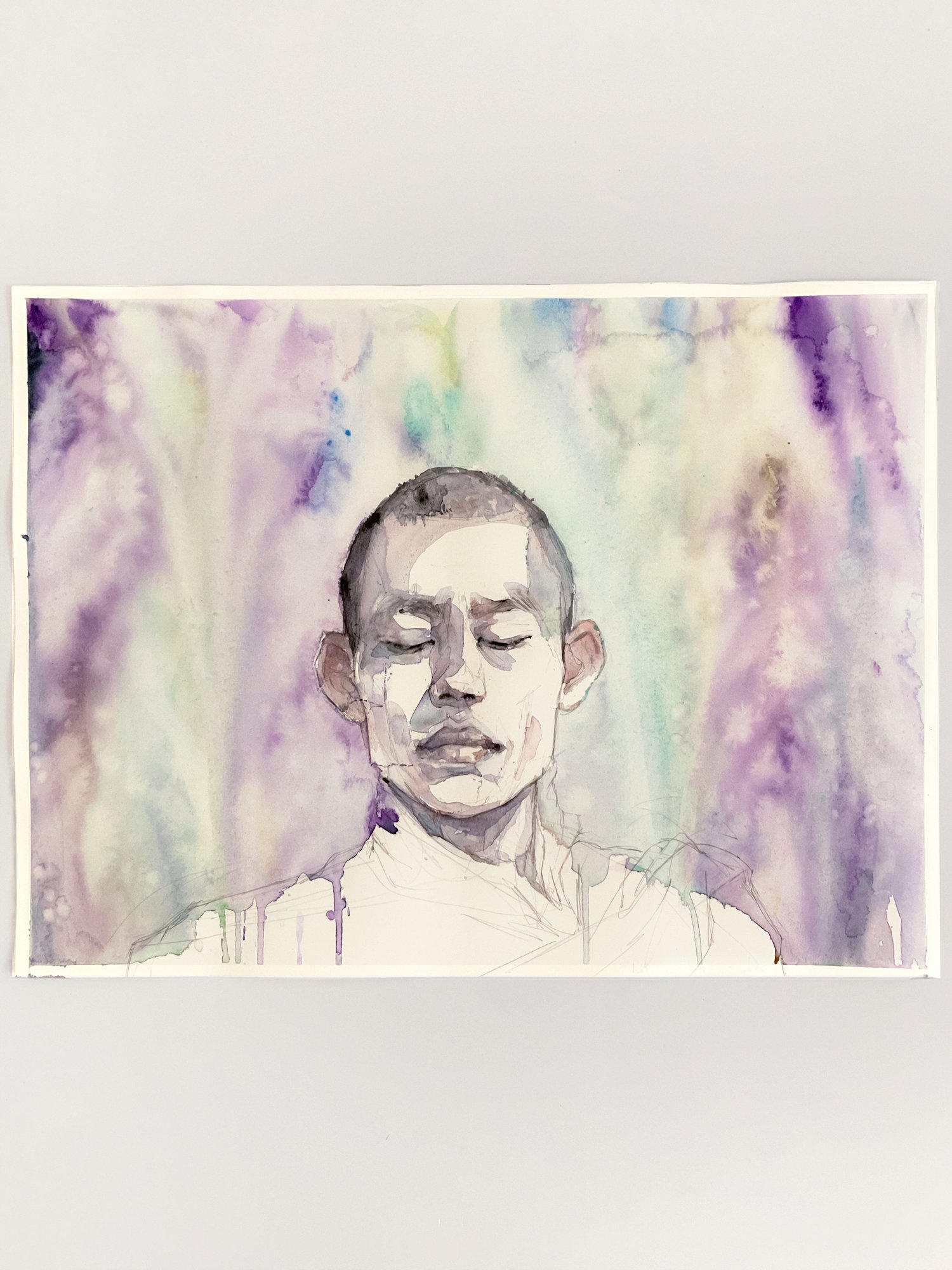 Agnes-Cecile not in this visible world (40x30 cm)