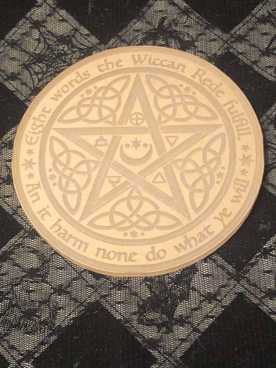 Image of Wiccan Rede Silicone Mold