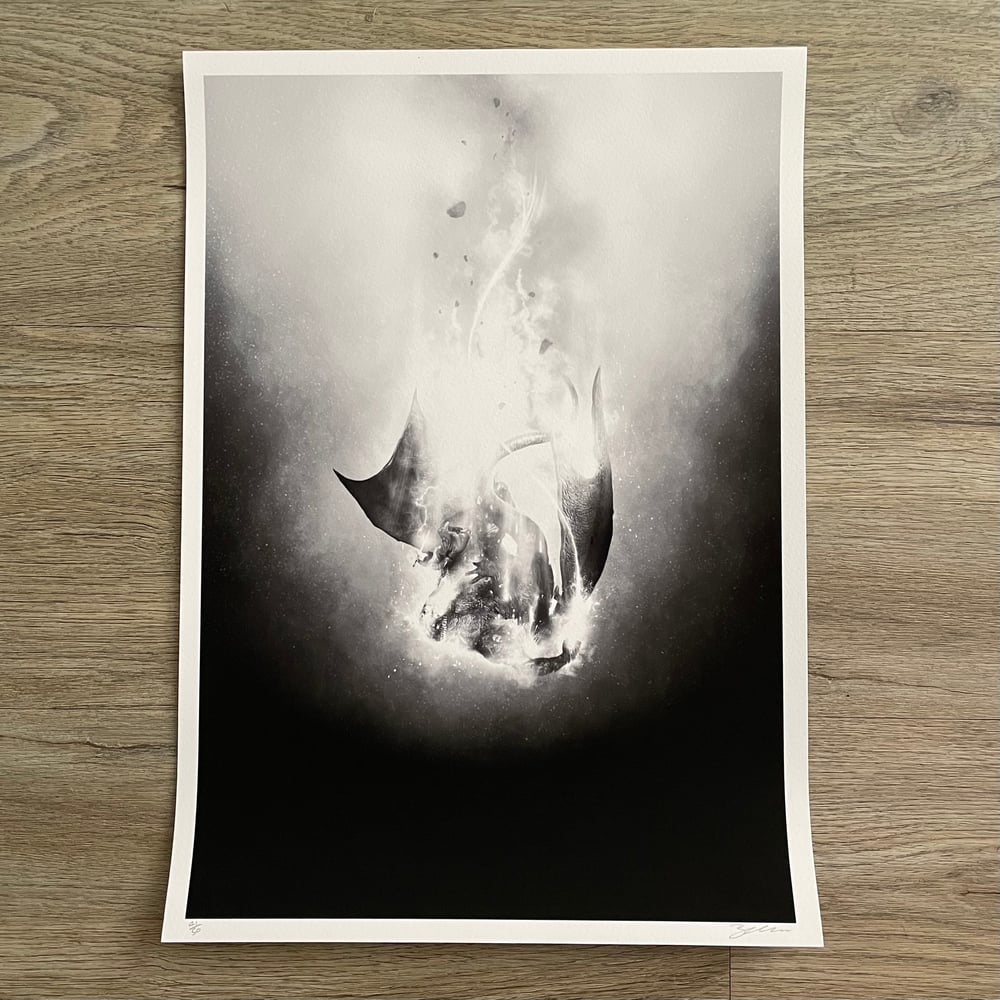 Image of THROUGH FIRE AND ICE - Benno *GICLEE PRINT*