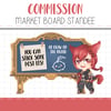 【FF14 Commission】 Market Board Acrylic Stand