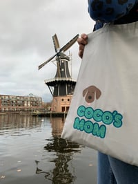 Image 2 of Dog Mom/Dad personalised tote bag