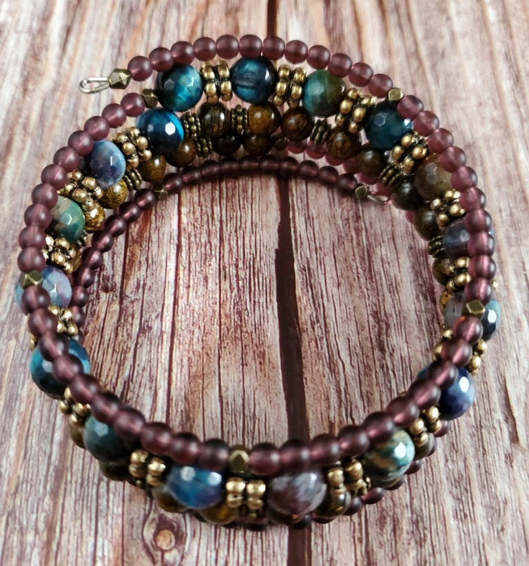 Regal Rainbow Wrap Bracelet Image 4