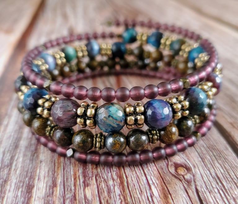 Regal Rainbow Wrap Bracelet Image 5